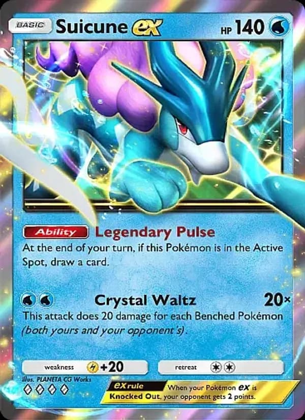 Suicune ex — Secluded Springs, Four Diamond