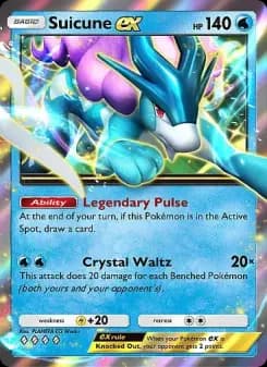 Suicune ex — Secluded Springs — Four Diamond