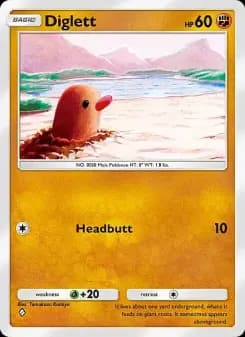 Diglett — Secluded Springs — One Diamond