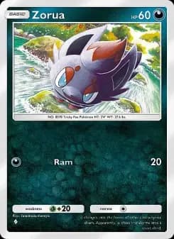 Zorua — Secluded Springs — One Diamond