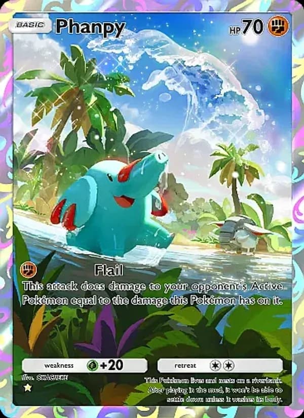 Phanpy — Secluded Springs, One Star