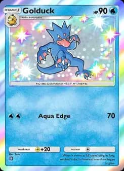 Golduck — Secluded Springs — One Shiny