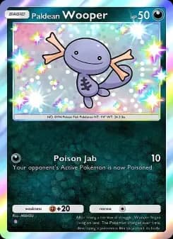 Paldean Wooper — Secluded Springs — One Shiny