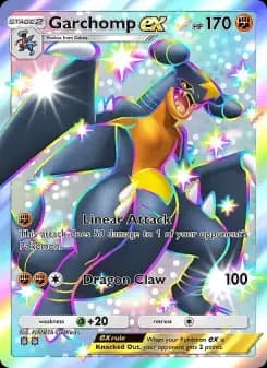 Garchomp ex — Secluded Springs — Two Shiny