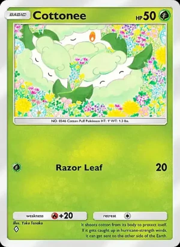 Cottonee — Mega Rising, One Diamond
