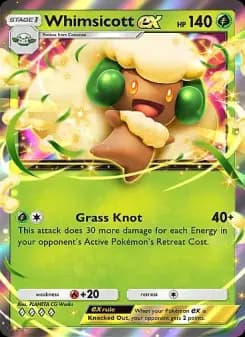Whimsicott ex — Mega Rising — Four Diamond