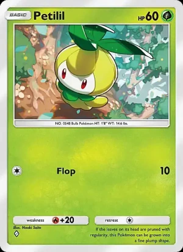 Petilil — Mega Rising, One Diamond