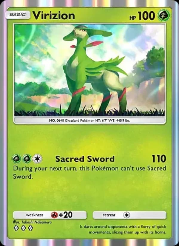 Virizion — Mega Rising, Three Diamond