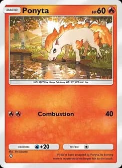 Ponyta — Mega Rising — One Diamond