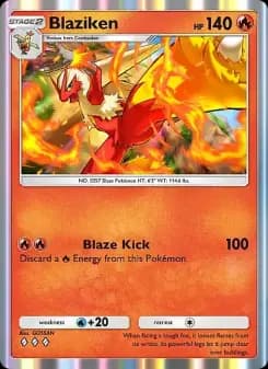 Blaziken — Mega Rising — Three Diamond