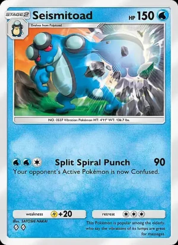 Seismitoad — Mega Rising, Two Diamond