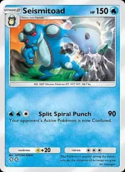 Seismitoad — Mega Rising — Two Diamond