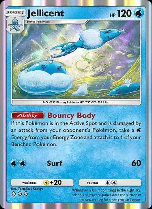 Jellicent — Mega Rising, Three Diamond