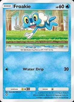 Froakie — Mega Rising — One Diamond