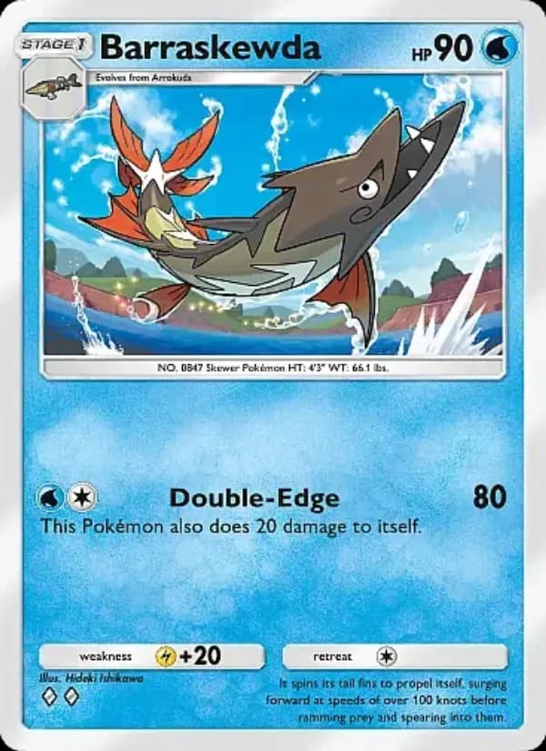 Barraskewda — Mega Rising, Two Diamond