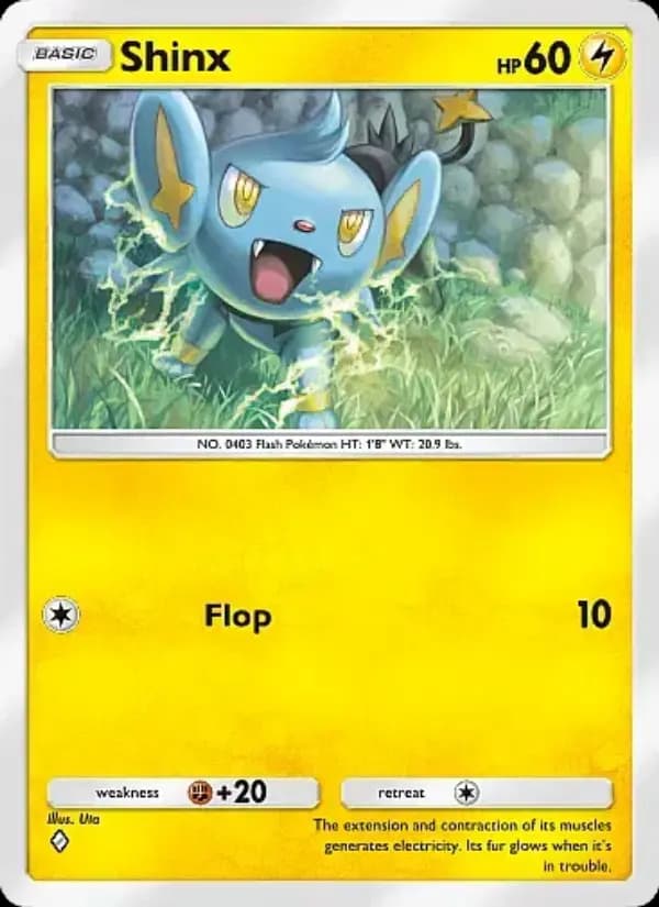 Shinx — Mega Rising, One Diamond