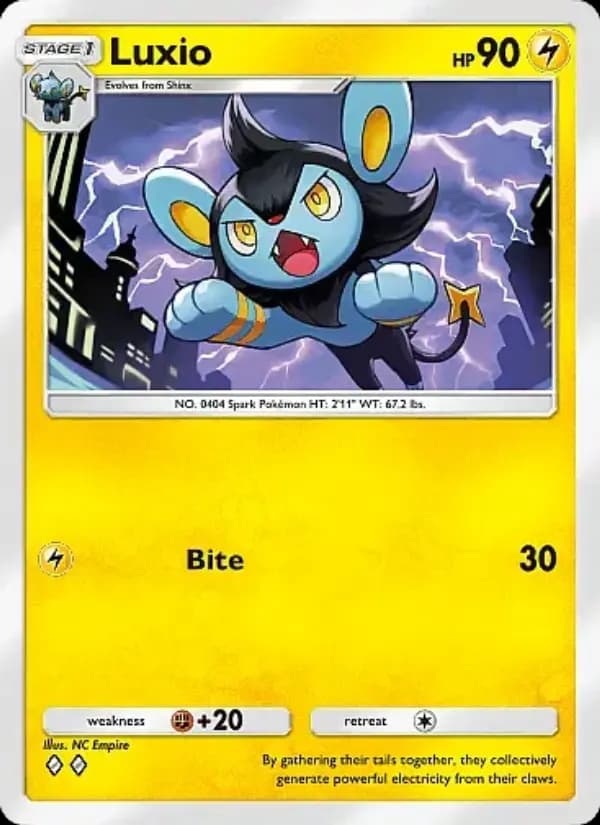 Luxio — Mega Rising, Two Diamond