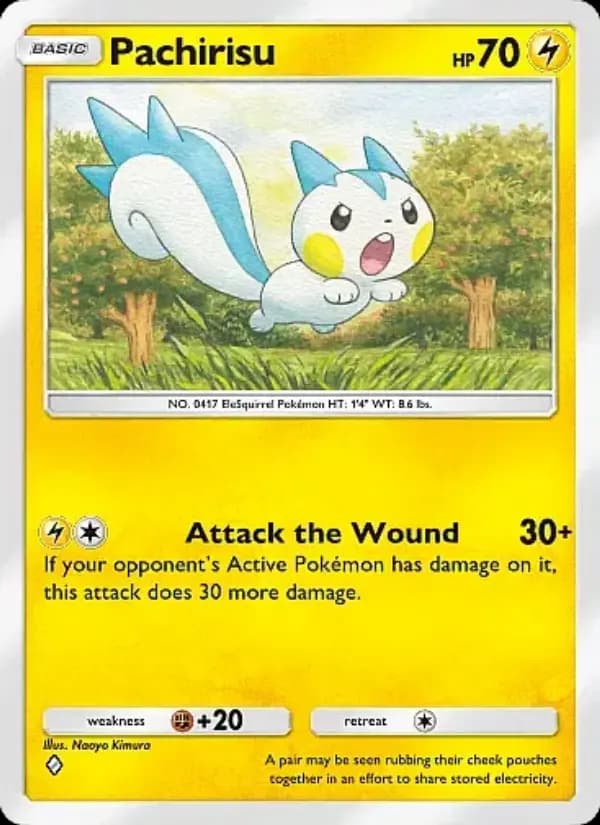 Pachirisu — Mega Rising, One Diamond