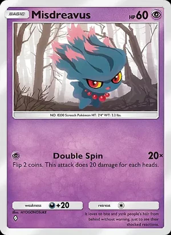 Misdreavus — Mega Rising, One Diamond