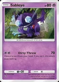 Sableye — Mega Rising — One Diamond