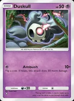 Duskull — Mega Rising — One Diamond