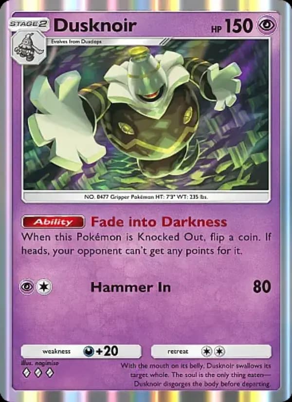 Dusknoir — Mega Rising, Three Diamond