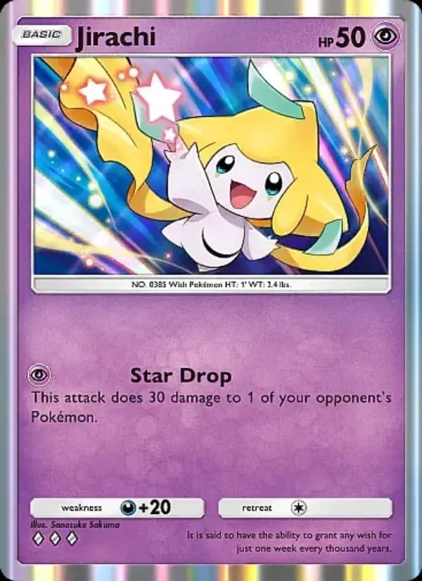 Jirachi — Mega Rising, Three Diamond