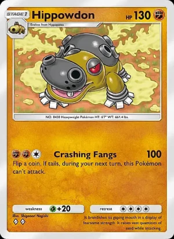 Hippowdon — Mega Rising, Two Diamond
