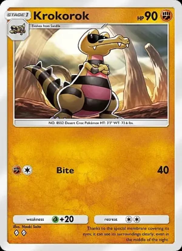 Krokorok — Mega Rising, Two Diamond