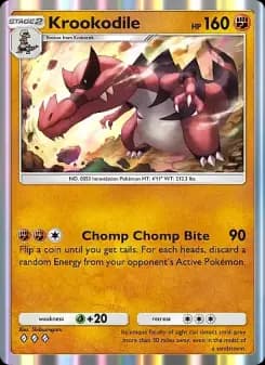 Krookodile — Mega Rising — Three Diamond