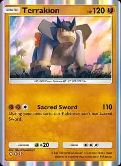 Terrakion — Mega Rising — Three Diamond