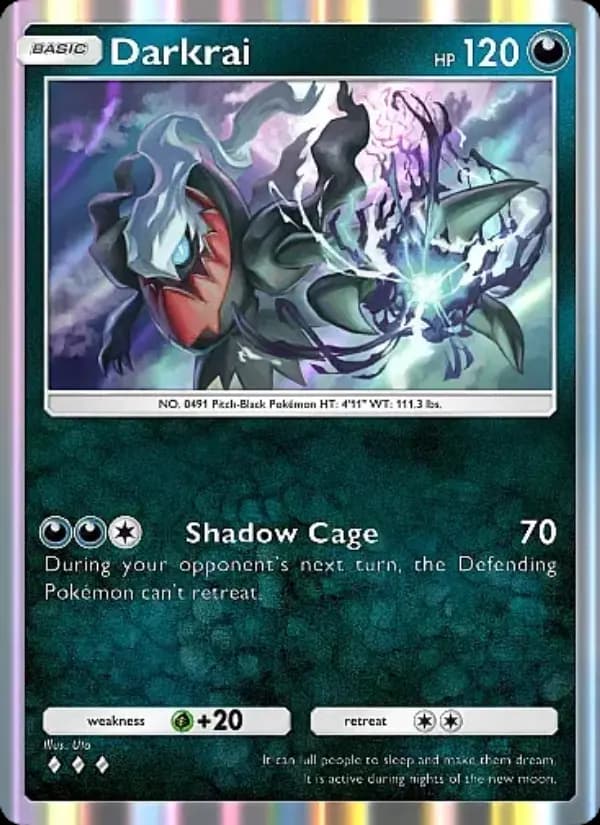 Darkrai — Mega Rising, Three Diamond