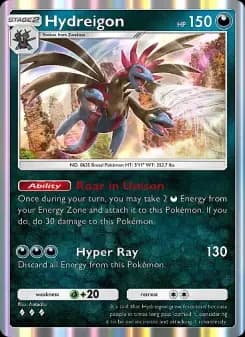 Hydreigon — Mega Rising — Three Diamond