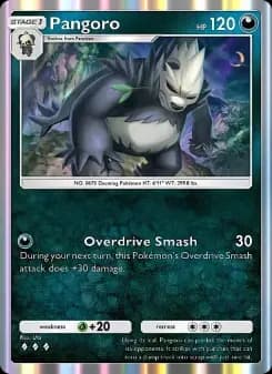 Pangoro — Mega Rising — Three Diamond