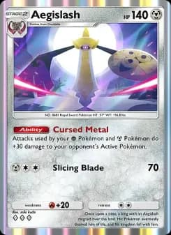 Aegislash — Mega Rising — Three Diamond