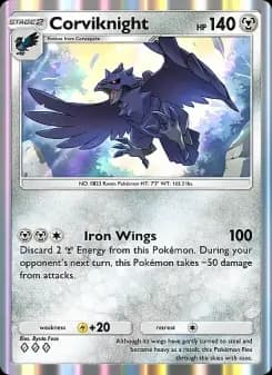 Corviknight — Mega Rising — Three Diamond