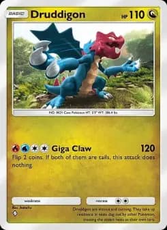 Druddigon — Mega Rising — One Diamond