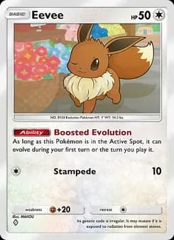 Eevee — Mega Rising — One Diamond