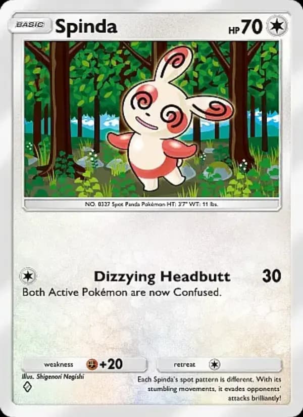 Spinda — Mega Rising, One Diamond