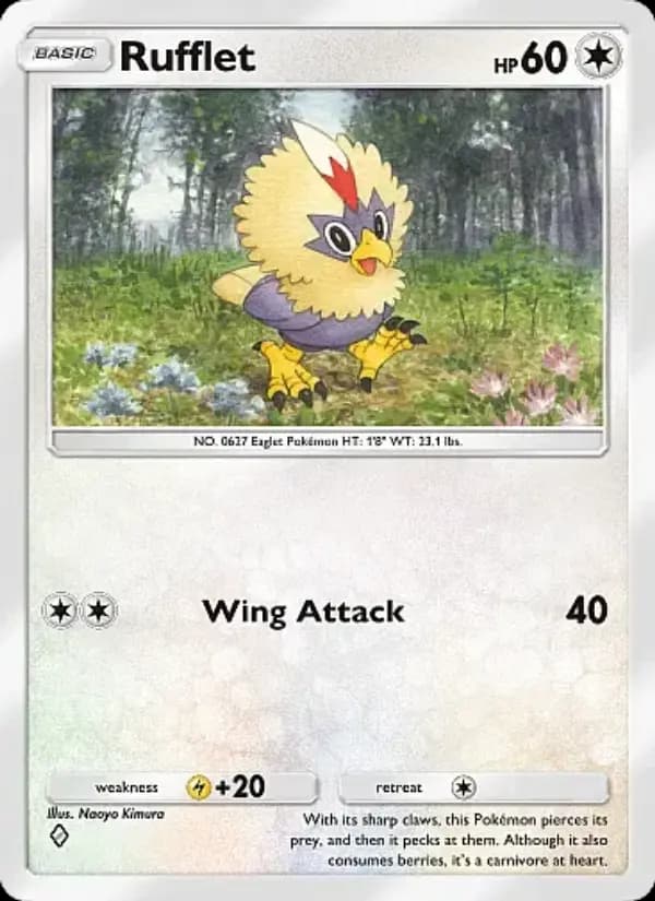Rufflet — Mega Rising, One Diamond