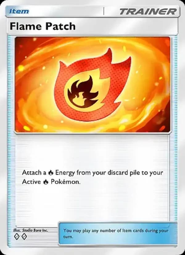 Flame Patch — Mega Rising, Two Diamond