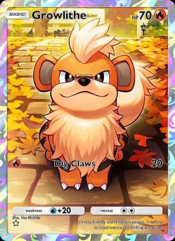 Growlithe — Mega Rising, One Star