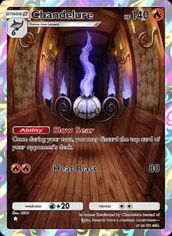 Chandelure — Mega Rising — One Star