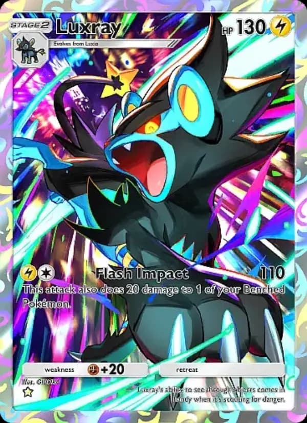 Luxray — Mega Rising, One Star