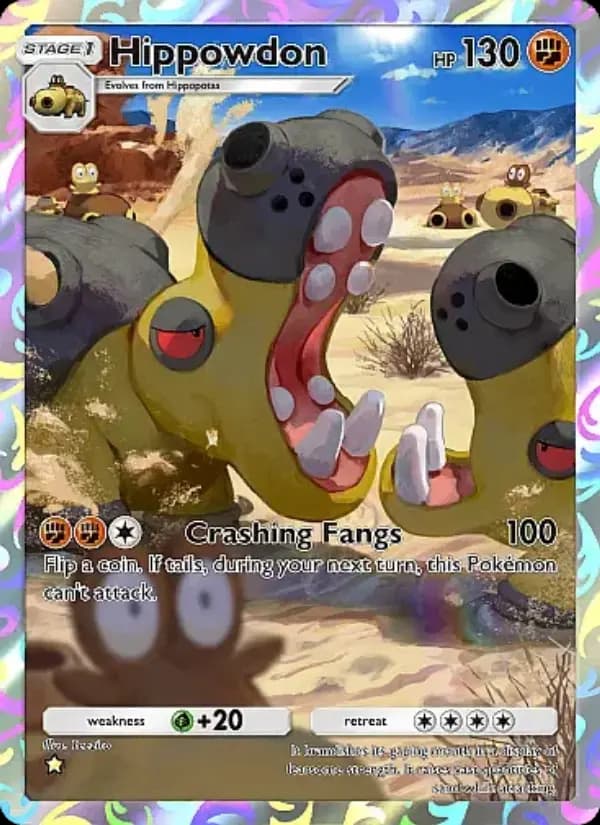 Hippowdon — Mega Rising, One Star