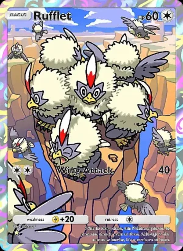 Rufflet — Mega Rising, One Star