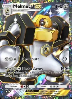 Melmetal ex — Mega Rising — Two Star
