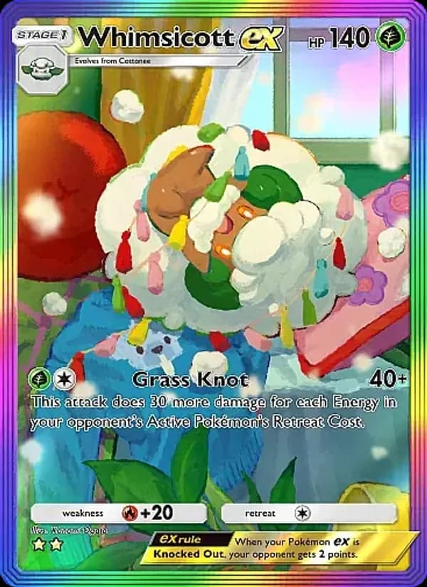 Whimsicott ex — Mega Rising, Two Star