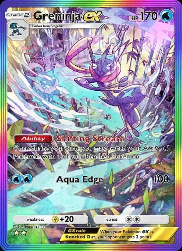 Greninja ex — Mega Rising, Two Star