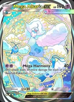 Mega Altaria ex — Mega Rising — Three Star